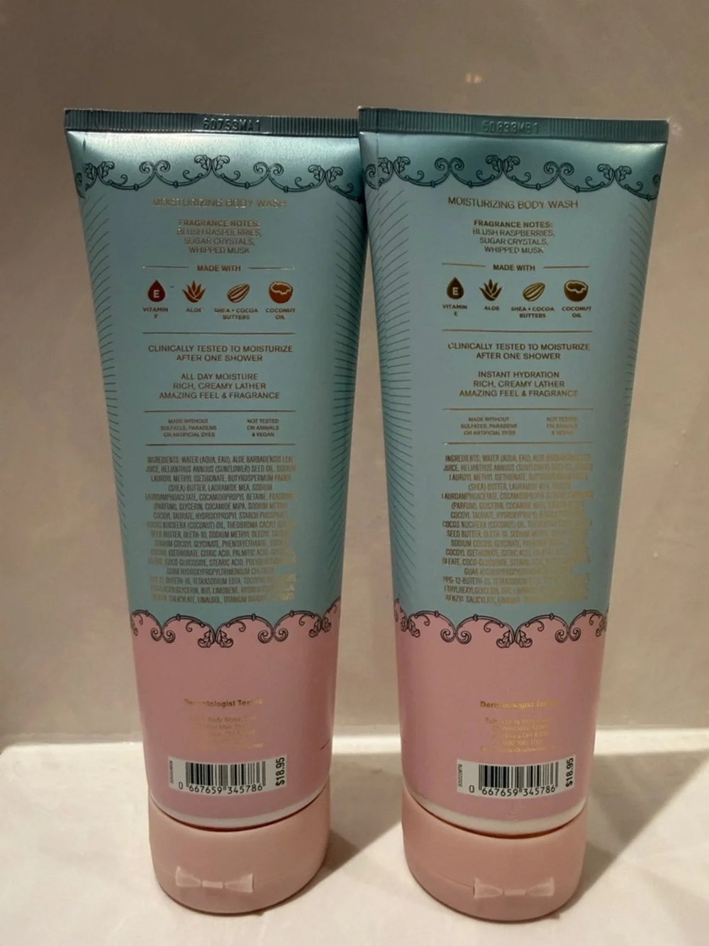 Bath & Body Works Sweetest Song Moisturizing Body Wash 2 - 10 FLOZ Full Size